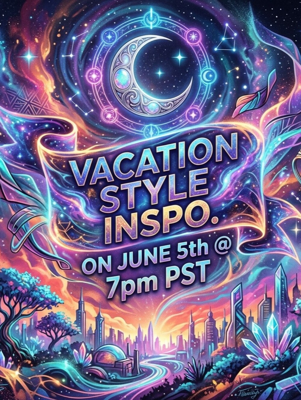 🥳 Vacation Style Inspo. Party June 6th 7pm PST #142 - Comment For HP, Tag A Pff